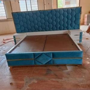 Modern Velvet Bed