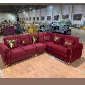 Luxury Velvet Sectional Sofa