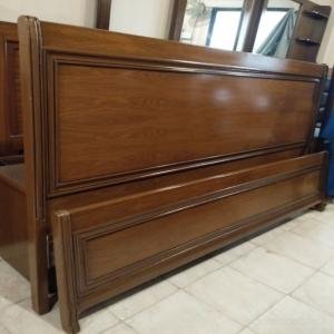 Classic Wooden Bed Set by Abuanees Furniture